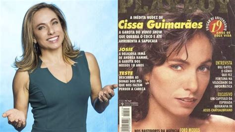 cissa playboy|Cissa Guimarães: relembre fotos raras da apresentadora nua na。